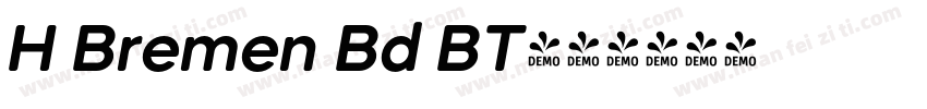 H Bremen Bd BT字体转换